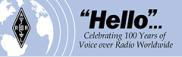 "Hello" Celebrating 100 Years of Voice over Radio Worldwide